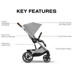 Balios S Lux Stroller - Grey