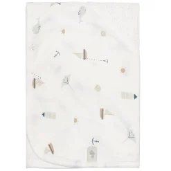 Bamboo Hooded Towel - Ocean