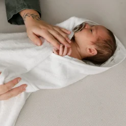 Bamboo Hooded Towel - Ocean