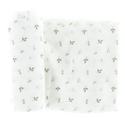 Bamboo Muslin Blanket - Leaf