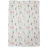 Bamboo Muslin Swaddle Blanket - Football