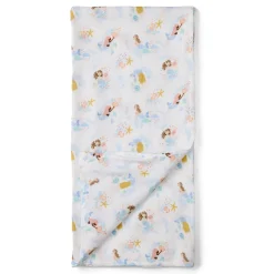 Bamboo Muslin Swaddle Blanket - Mermaids