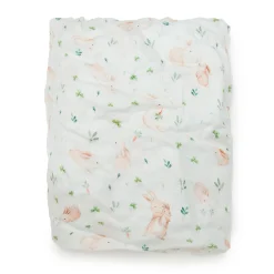 Bamboo Muslin Swaddle Blanket - Bunny