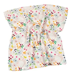Bamboo Muslin Swaddle Blanket - Shell Floral