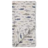 Bamboo Muslin Swaddle Blanket - Sharks