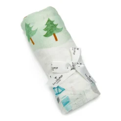 Bamboo Muslin Swaddle Blanket - Quebec