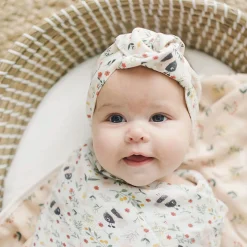 Bamboo Muslin Swaddle Blanket - Bumble Bees