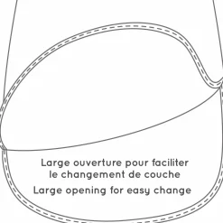 Bamboo Night Bag 0-36 months - Foam