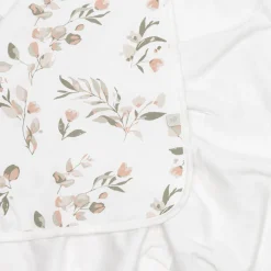 Bamboo Quilted Blanket-leaves