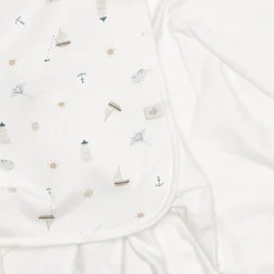 Bamboo Quilted Blanket-ocean