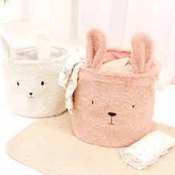 Basket - Pink Rabbit