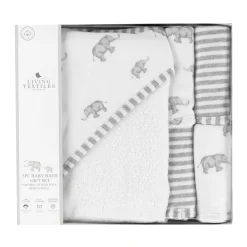 Bath Gift Set 5 Pieces - Grey Elephant