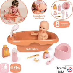 Bath Set And Accessories Doll