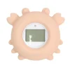 Bathtub Safety Thermometer Crab - Soft Blush