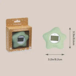 Bathtub Safety Thermometer Starfish - Moss