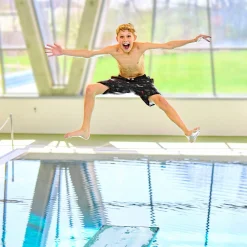 Beach Print Swim Shorts 2-12