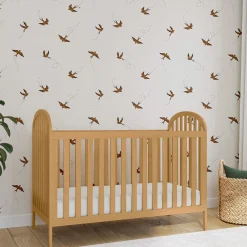 Beau 3-in-1 Convertible Crib - Honey