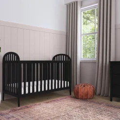 Beau 3-in-1 Convertible Crib - Ebony
