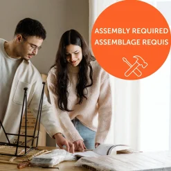 Bed and headboard set - Summer Breeze White Pine