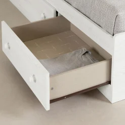 Bed and headboard set - Summer Breeze White Pine