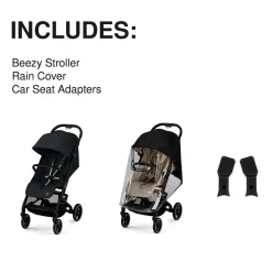 Beezy 2 Compact City Stroller - Magic Black