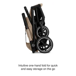 Beezy 2 Compact City Stroller - Almond Beige