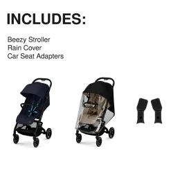 Beezy 2 Compact City Stroller - Dark Blue