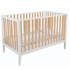 Bernini Crib - White / Natural