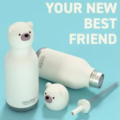 Bestie Animal Bottle 16 oz - Polar Bear