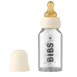 Bibs Glass Bottle Complete Set Latex - Ivory