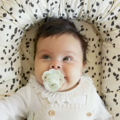 Binky Bloom Pacifier - Vanilla White