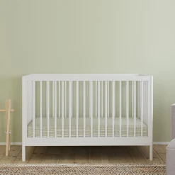 Birdie 3-in-1 Convertible Crib - White