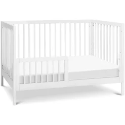 Birdie 3-in-1 Convertible Crib - White