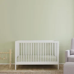 Birdie 3-in-1 Convertible Crib - White