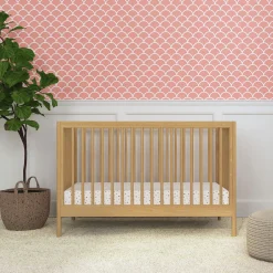 Birdie 3-in-1 Convertible Crib - Honey