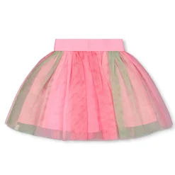 Birds Mesh Skirt 7-10y