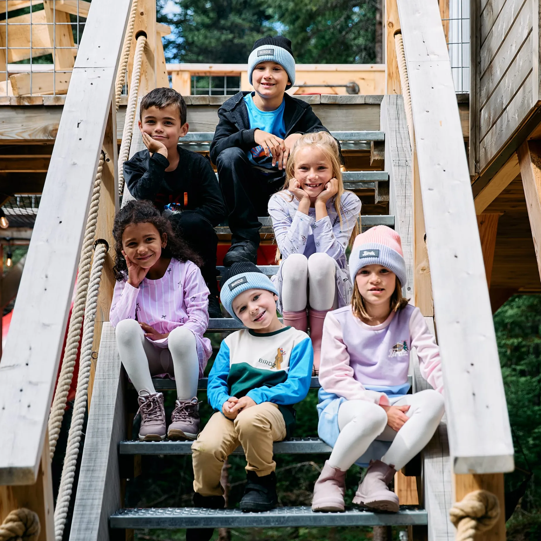 Birdz Colorblock Beanie 2-16 y