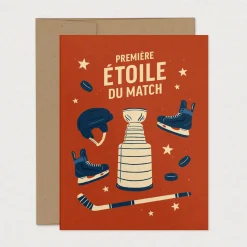 Birthday Greeting Card - Hockey