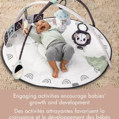 Black & White Décor Developmental Gymini