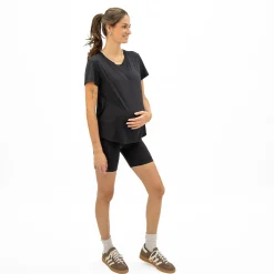 Black Active Biker Short