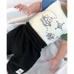 Black Evolutive Short 3-24m