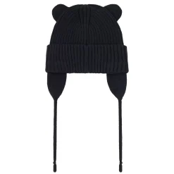Black Knit Hat 6-24m