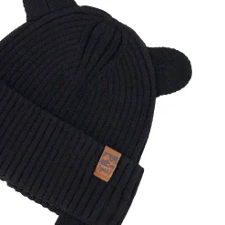 Black Knit Hat 6-24m