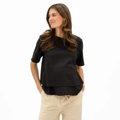Black Nursing Top