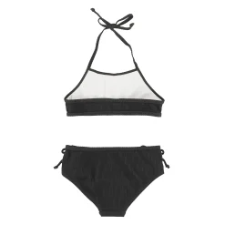 Black Rib Bikini 3-14y