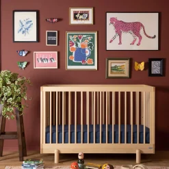 Bliss 4-In-1 Convertible Crib - Natural