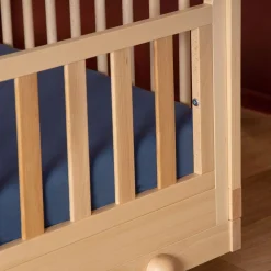 Bliss 4-In-1 Convertible Crib - Natural