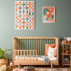 Bliss 4-In-1 Convertible Crib - Natural