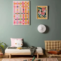 Bliss 4-In-1 Convertible Crib - White/Natural