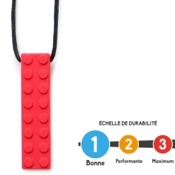 Bloc Pendant - Red